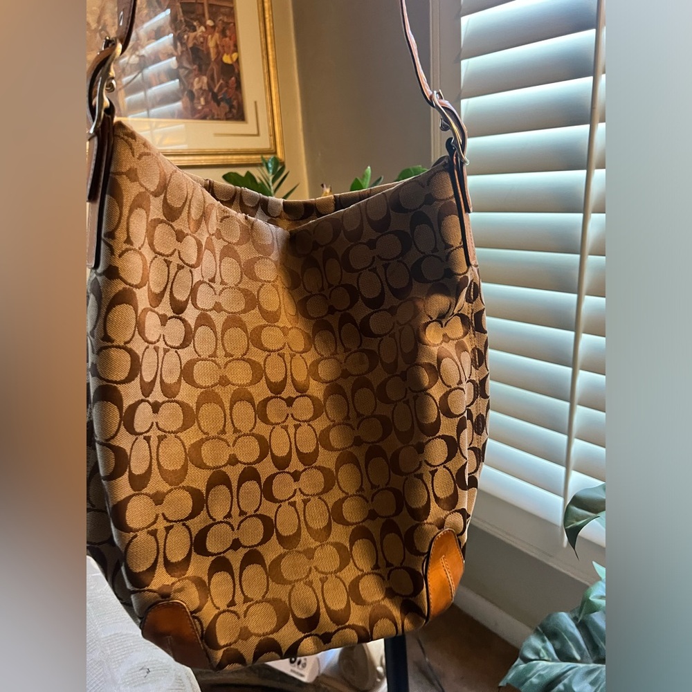 COACH one-strap shoulder bag